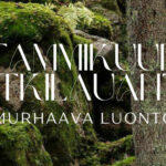 Retkilauantain banner, jossa teksti: Tammikuun Retkilauantai: Murhaava luonto